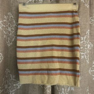 Kellie Knit Mini Skirt Multi